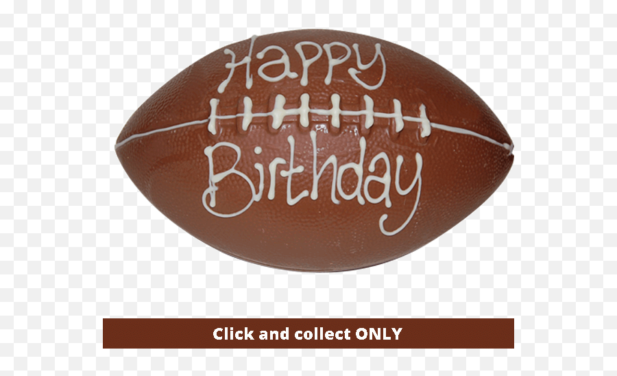 Download Chocolate Rugby Ball Can Be Personalised With A - Kick American Football Png,Rugby Ball Png