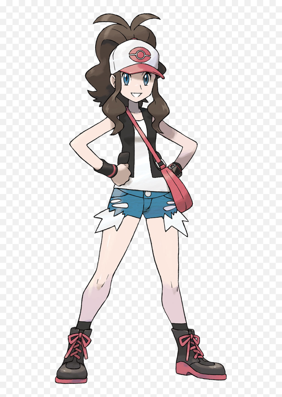 Pokemon Trainers Png 4 Image - Pokemon Black And White Female Trainer,Pokemon Trainer Transparent