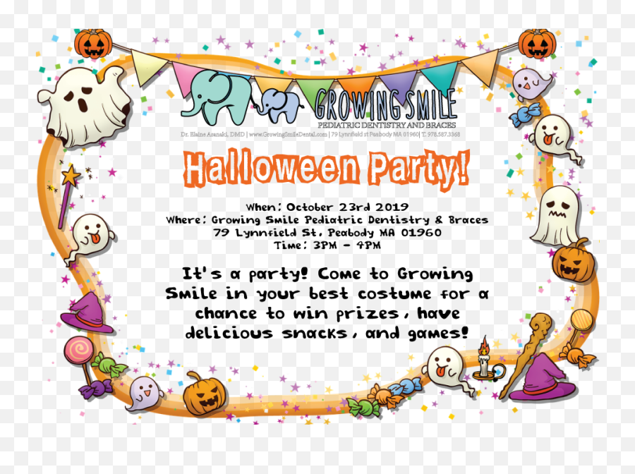 Halloween Party - Cadre Halloween Png,Halloween Party Png