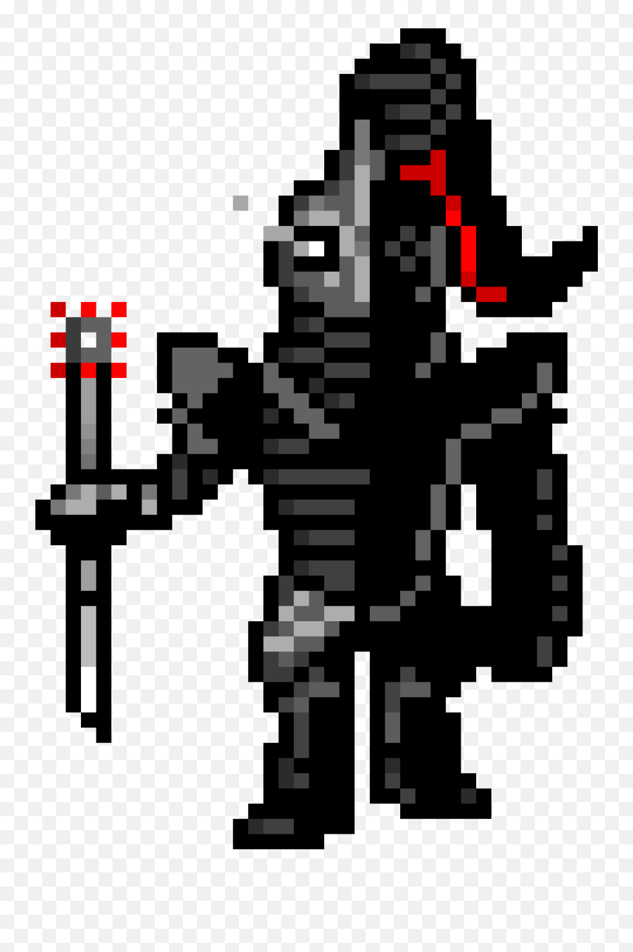 Undyne Sprite With Armor - Pixel Art Undyne Png,Undyne Png