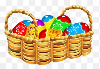 Easter Eggs Png Clipart - Basket With