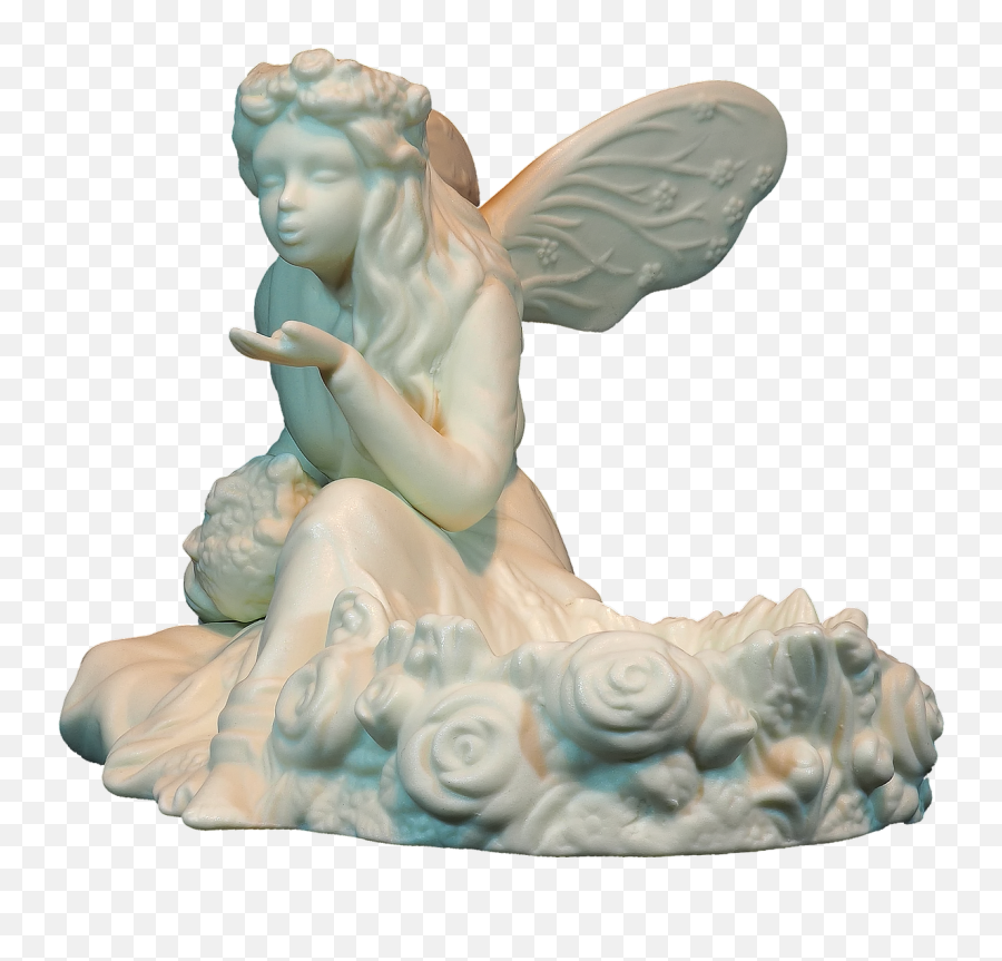 Angel Figure Luck Sweet Grace Christmasangel - Figurine Png,Angel Statue Png