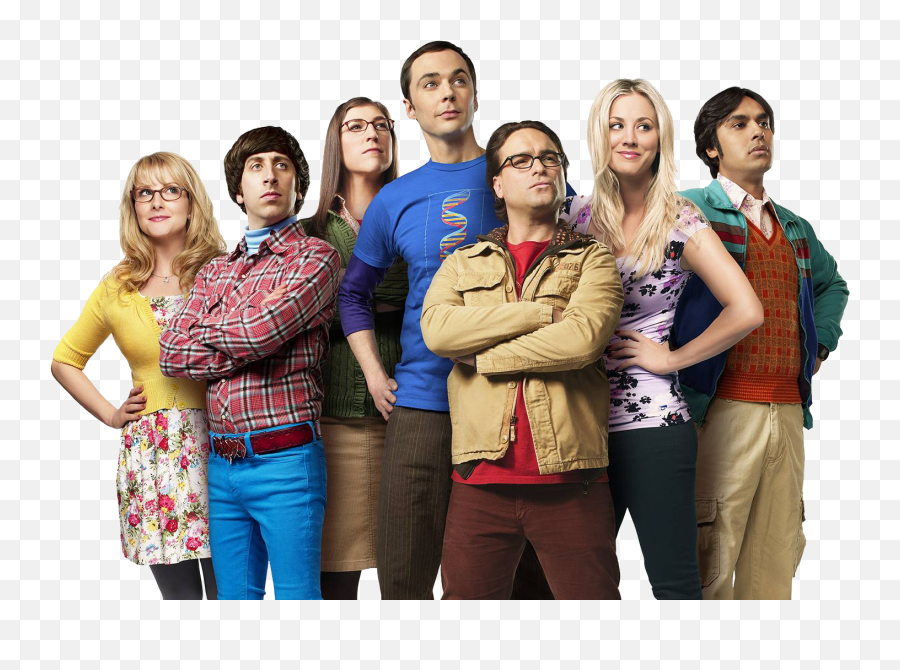 The Big Bang Theory Png Clipart - Personajes De The Big Bang Theory,Big Bang Png