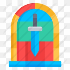 Stained Glass Window - Graphic Design Png,Stained Glass Png