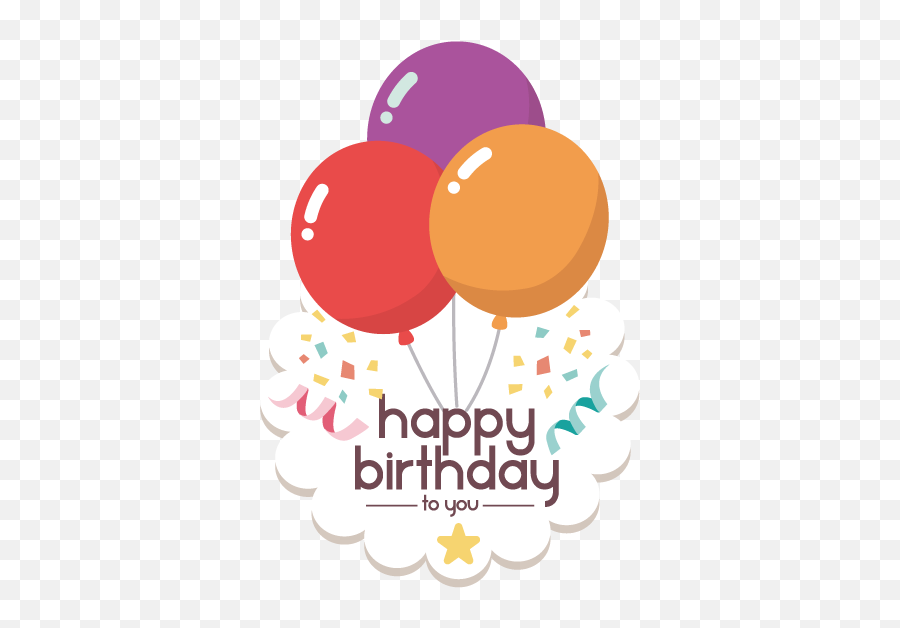 Happy Birthday Text Art Design In Png Vector Psd Format - Happy Birthday Poster,Logo Design Png