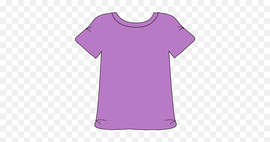 Purple T Shirt Clipart - Clip Art Purple Shirt Png,Purple Shirt Png