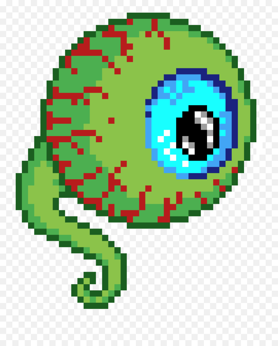 Scary Eyeball - Pixel Art Star Wars Boba Fett Clipart Full Minecraft Pixel Art Png,Boba Fett Png