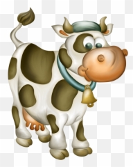 Download Cow Clipart Cute Animal Cartoon - Clipart Of Cute Cow Png,Cow Clipart Png