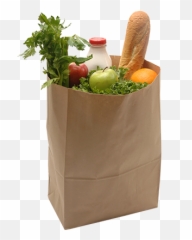Download Paper Sos Bags - Vegetable Paper Bag Png Png Image Grocery Paper Bag,Paper Bag Png