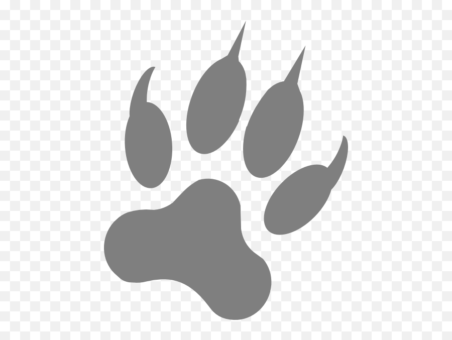 Paw Print Graphic Free Download Clip Art - Webcomicmsnet Wolf Paw Print Vector Png,Paw Print Logo