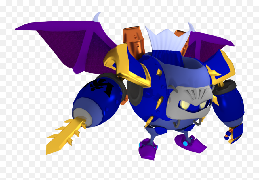 What A Meta Knight Mech Suit Might Look - Robot Kirby Planet Robobot Png,Meta Knight Png