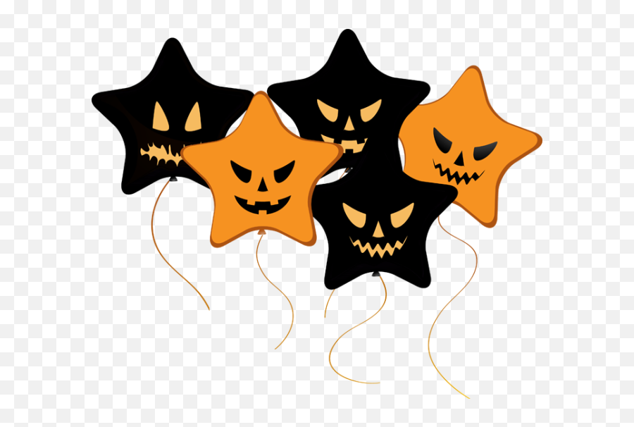 Download Halloween Balloons Clipart - Halloween Balloons Halloween Balloons Clipart Transparent Background Png,Balloons Clipart Transparent