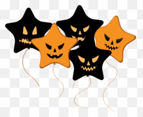 Download Halloween Balloons Clipart - Transparent Background png
