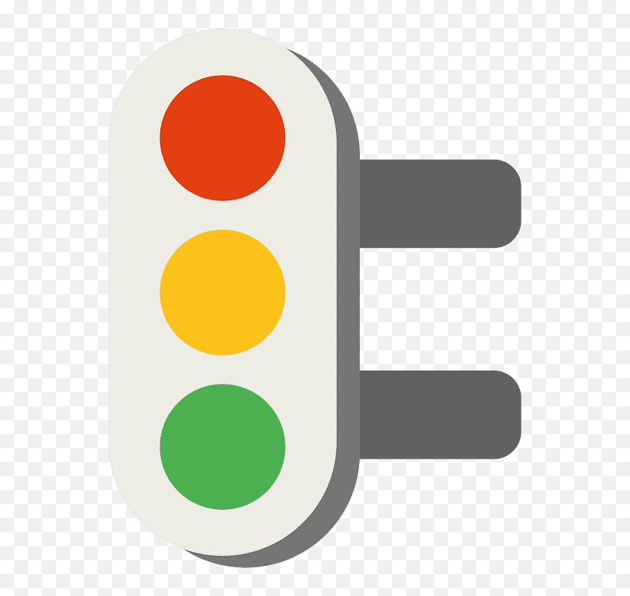 Vertical Traffic Light Emoji Clipart Free Download - Emoji Traffic Light Png,Stop Light Png