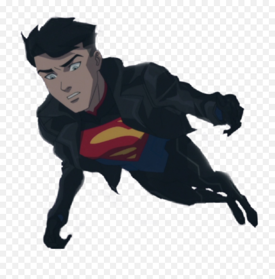 Superboy Dcau Superman Sticker By Mariaero - Superman Png,Superman Transparent