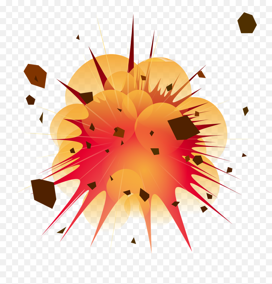 Boom Explosion Png Transparent - Explosion Clip Art,Explosion Gif Png