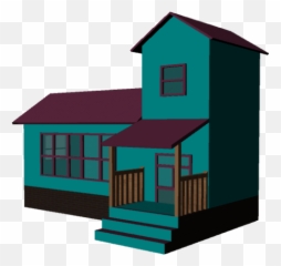 Cartoon House Free 3d Model - Fbx Free3d Modelos De Casas Dibujos Png,Cartoon House Png