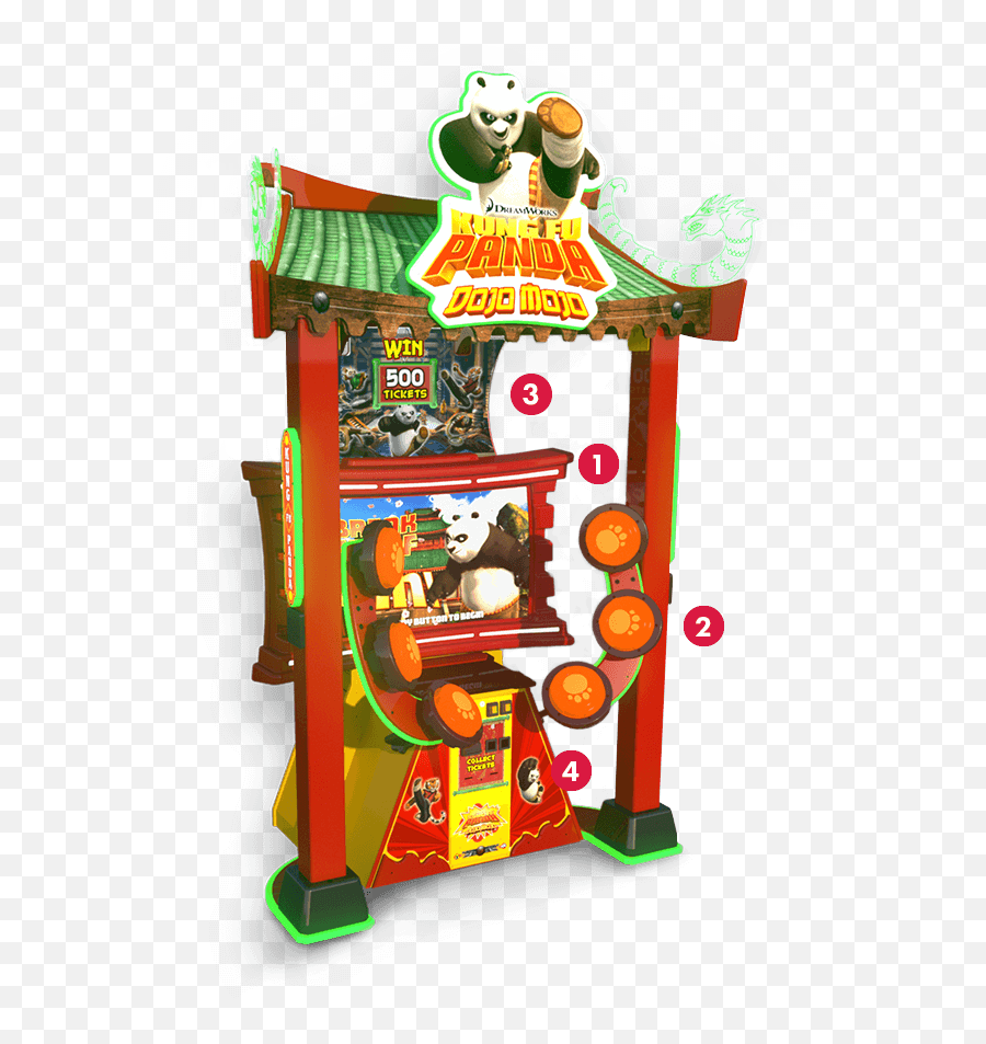 Kung Fu Panda Arcade Game Oem Parts Service U0026 Manuals - Playset Png,Kung Fu Panda Png