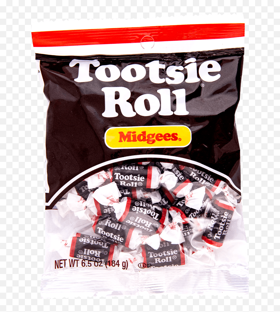 Tootsie Rolls Midgees - Tootsie Roll Midgees 184 G Png,Tootsie Roll Png