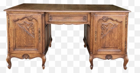 Antique Country French Louis Xv Partner Png Desk Transparent