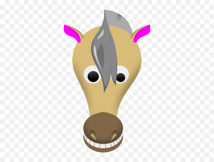 Comic Horse Face Clip Art - Mask Of Horse Faces Png,Horse Mask Png