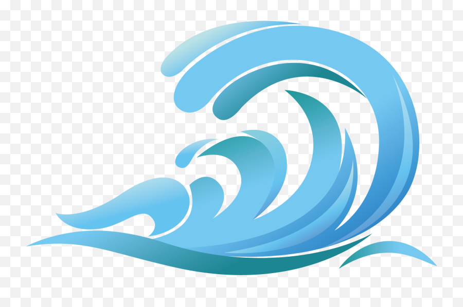 Clipart Waves Logo Transparent - Clipart Water Splash Png,Wave Logo