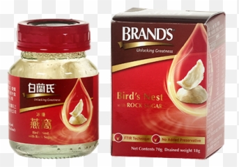 Brandu0027s Birdu0027s Nest With Rock Sugar 70ml - Taiwan Silver Brands Birds Nest Thailand Png,Nest Png