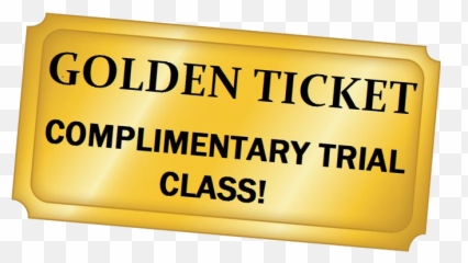 Golden - Ticket Quick Start Fitness Start Here Sign Png,Golden Ticket Png
