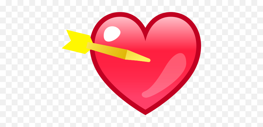 Heart With Arrow Id 12945 Emojicouk - Emoji Png,Heart With Arrow Png