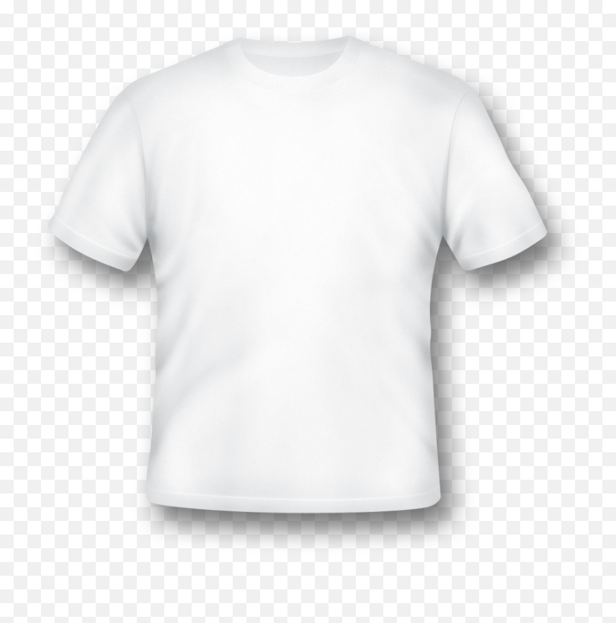 Download Blank White T Shirt Template - Blank White Shirt Png,White T Shirt Transparent