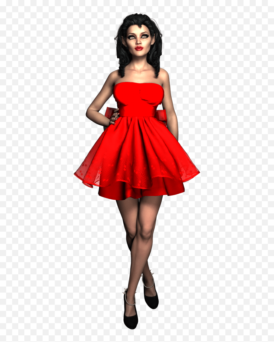 A Quick Guide To 1950s Pinup Fashion - Women In Red Dress Png,Grace Kelly Fashion Icon