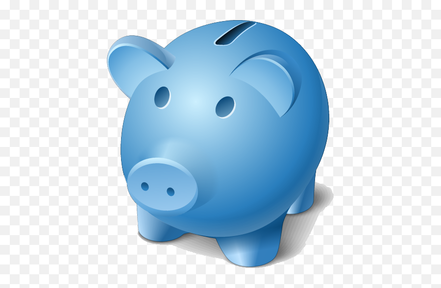 Piggy Bank Icon File - Domestic Pig Png,Blue Piggy Bank Icon