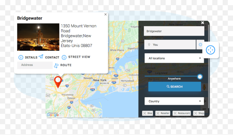 My Maps Location Map Search - Vertical Png,Bing Maps Icon