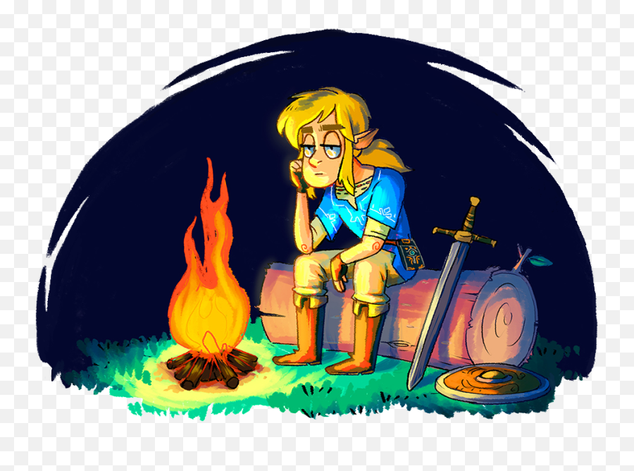 Adelle Hixenbaugh - Lonely Nights Zelda Lonely Link Png,Breath Of The Wild Link Png