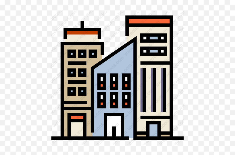 Download City Vector Icon - City Icon Png Color,City Vector Icon