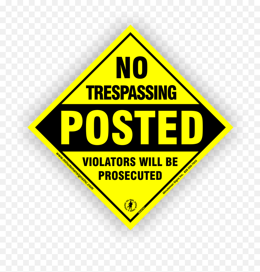 American Made U2013 No Trespassing Signs - Busted Tees Png,No Trespassing Icon