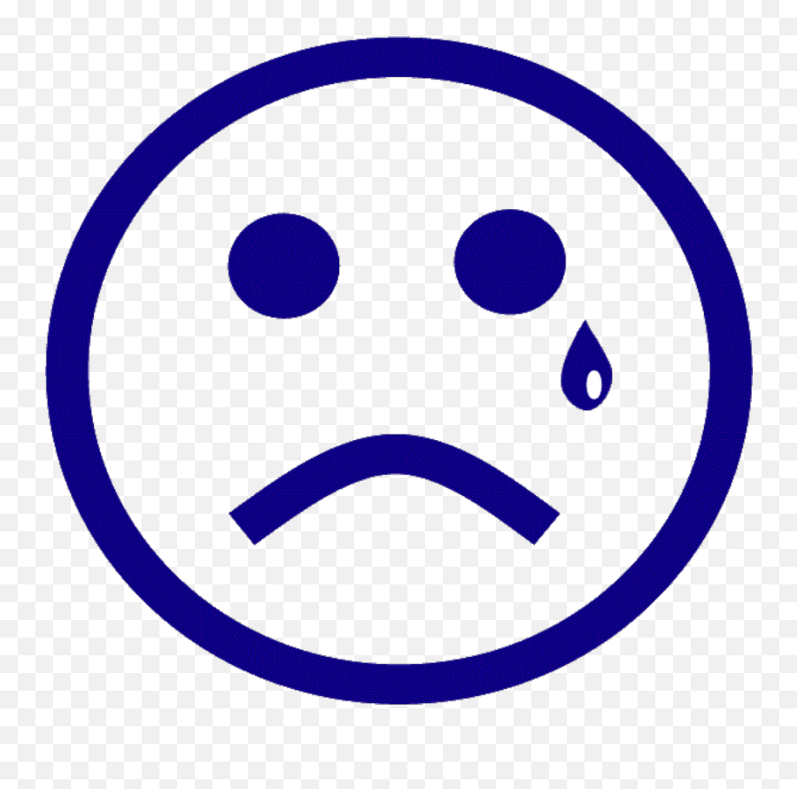 clipart of a sad face