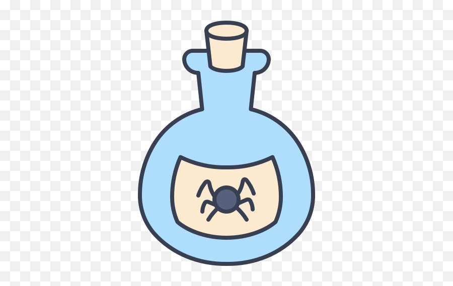 Poison Free Icon - Iconiconscom Flask Png,Poisoned Icon Flat Icon