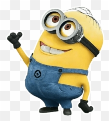 Minions - Telegram Sticker English Transparent Background Clipart Png
