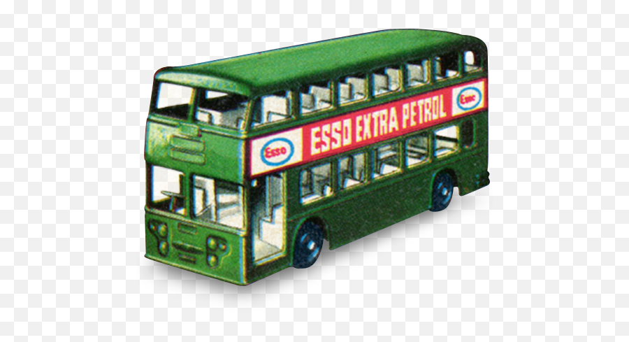 Daimler Bus Icon - 1960s Matchbox Cars Icons Softiconscom Green Double Decker Bus Cartoon Png,Google Bus Icon