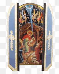 Nativity Scene Triptych U2013 Stmykola - Religious Item png