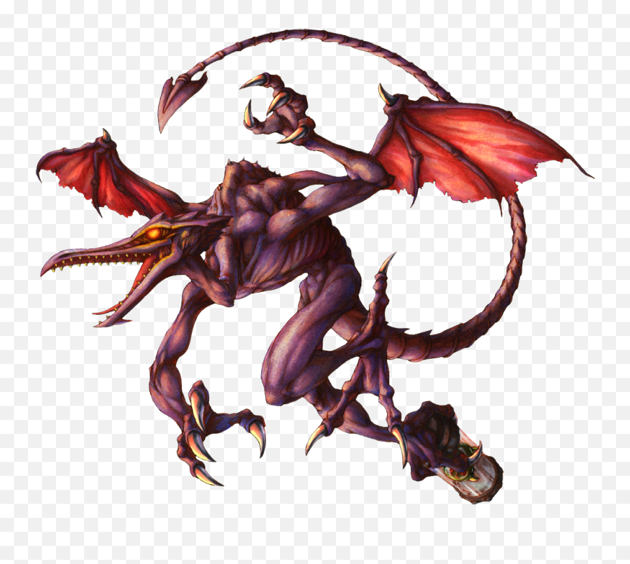 Ridley The Metroid Universe Wiki Fandom - Ridley Png,Metroid Png