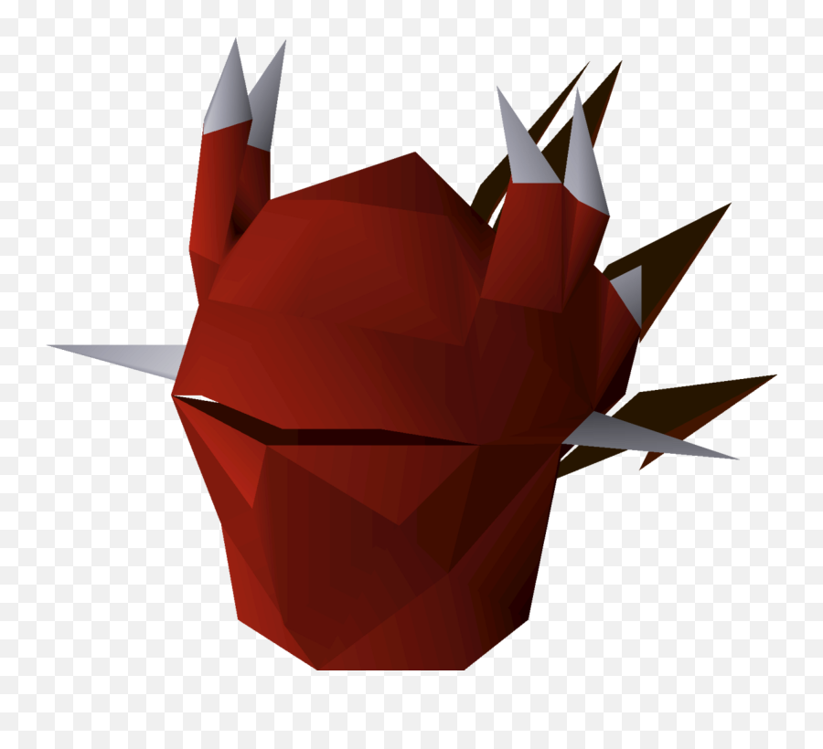 Dragon Full Helm - Osrs Wiki Origami Png,Icon Search And Destroy Helmet For Sale
