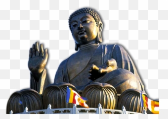 Tian Tan Buddha Transparent Png Image - Po Lin Monastery,Buddha Transparent