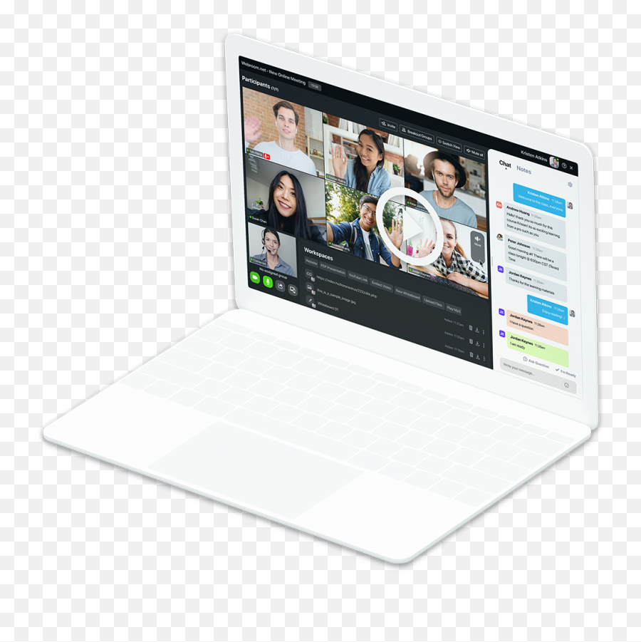 Webroom Your Free Virtual Room For Up To 12 Participants - Space Bar Png,Unibody Macbook Icon