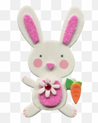Hand - Stuffed Toy Png,White Rabbit Png
