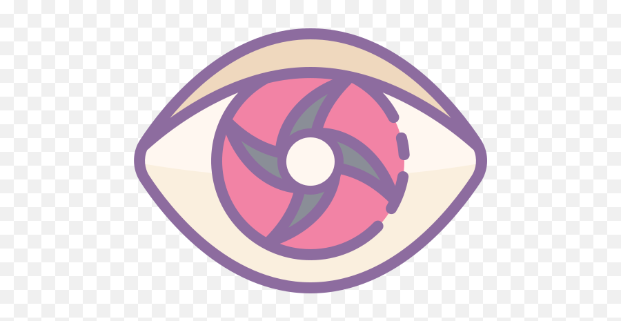 Uchiha Eyes Icon In Cute Color Style Png Rinnegan