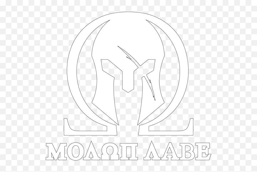 Molon Labe Helmet And Omega Decal Ms Carita Png Spartan Logo
