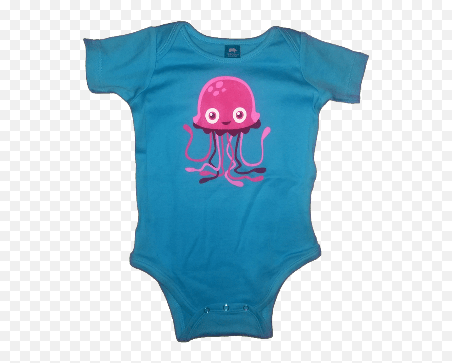 Jellyfish Infant Onesie - Octopus Png,Jellyfish Transparent Background