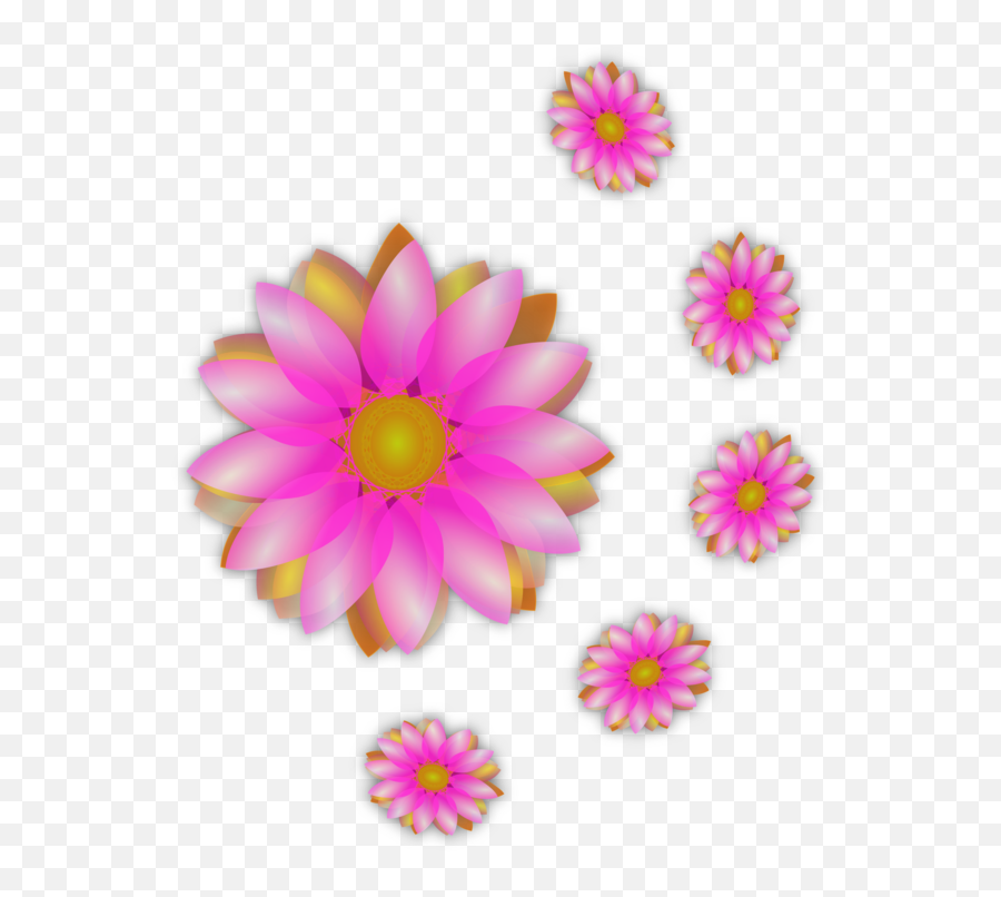 Pink Flower Petal Png Clipart - Clip Art,Pink Petals Png